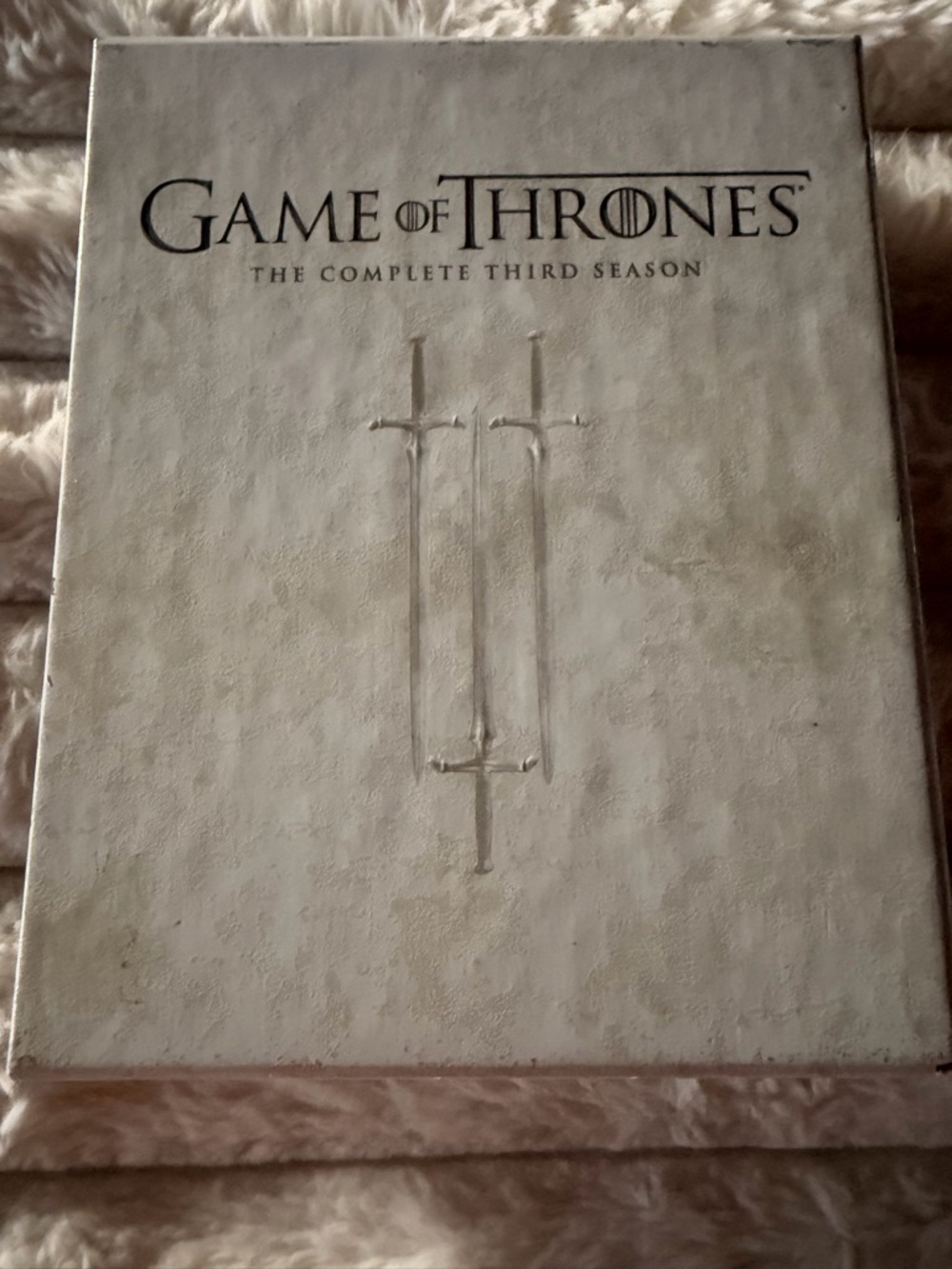 Game of Thrones The Complete Third Season blu-ray Box Set - White